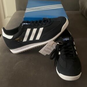 Adidas SL 72 Black and White Trainers